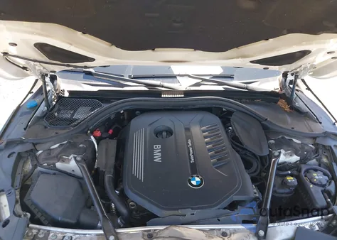 2018 BMW 740I z USA, uszkodzony, nr VIN WBA7E2C59JG742941